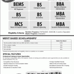 Qarshi University (QU) Lahore Admission Notice 2014 for Bachelor of Eastern Medicine & Surgery (BEMS), Bachelor of Business Administration (BBA)