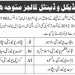 Islamabad Pakistan Medical & Dental Council (PMDC) public notice to de-notify seven universities