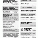 Minhaj University Lahore Admission 2015