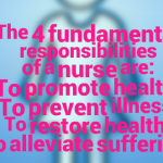 The fundamental responsibilities of a nurse are