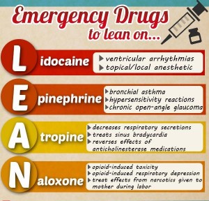 Nursing Infographic: Emergency Drugs
