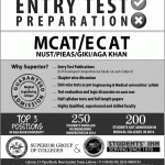 Superior Group of Colleges Lahore MCAT, ECAT & NUST Admission 2015