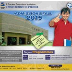 Textile Institute of Pakistan (TIP) Karachi Admission Notice 2015