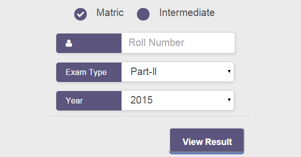 BISE Gujranwala Board Matric SSC-II 10th Class Result 2015