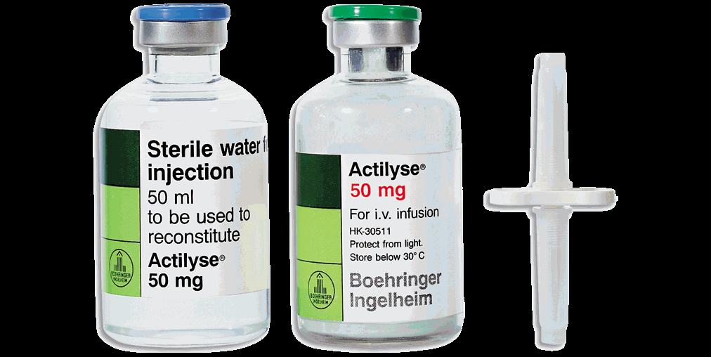 Actilyse powd for infusion (vial) 50 mg