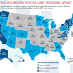 Stunning maps showing how much you need to earn in each state to afford a two-bedroom rental unit