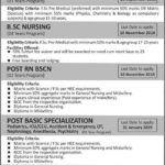 Saida Waheed FMH College of Nursing Admission Open 2018
