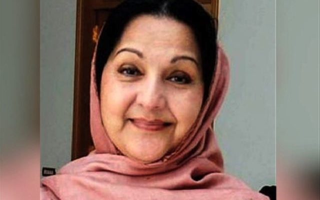 Former First Lady of Pakistan Kalsoom Nawaz Sharif Died Today