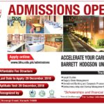 Barrett Hodgson University Admissions Spring 2019