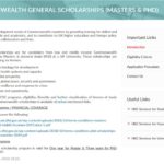 HEC Commonwealth General Masters & PhD Scholarships UK 2019