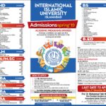 International Islamic University Spring Admissions 2019