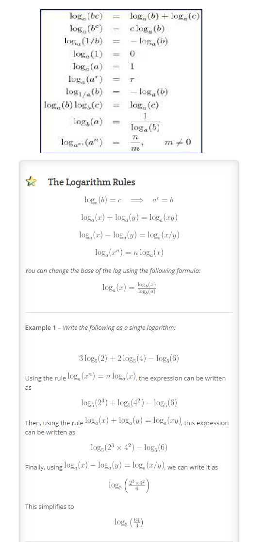 A Level Maths - Logarithm Rules You Needs to Know