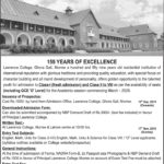 Lawrence College Ghora Gali Murree Admission 2019 Class I-VIII