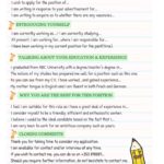 How to write a cover letter