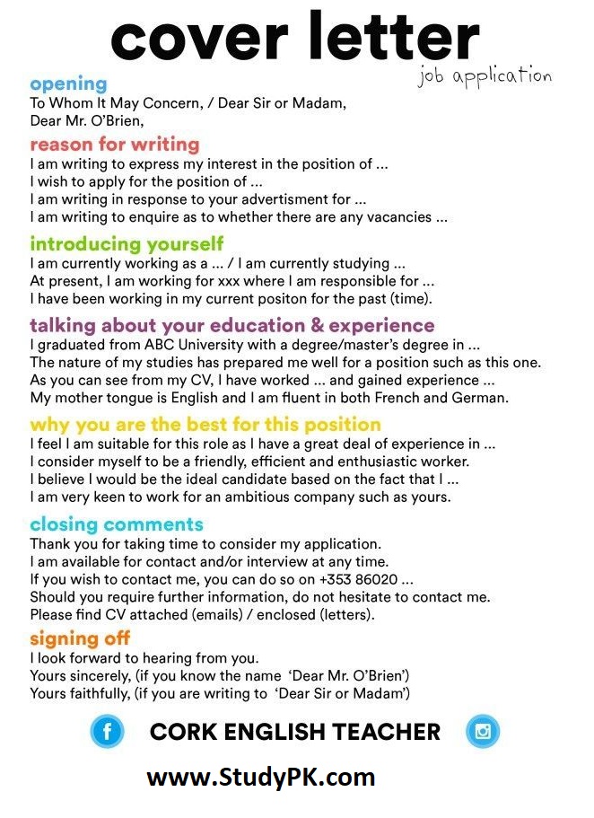 Making A Cover Letter Stand Out StudyPK making-a-cover-letter-stand-out-studypk