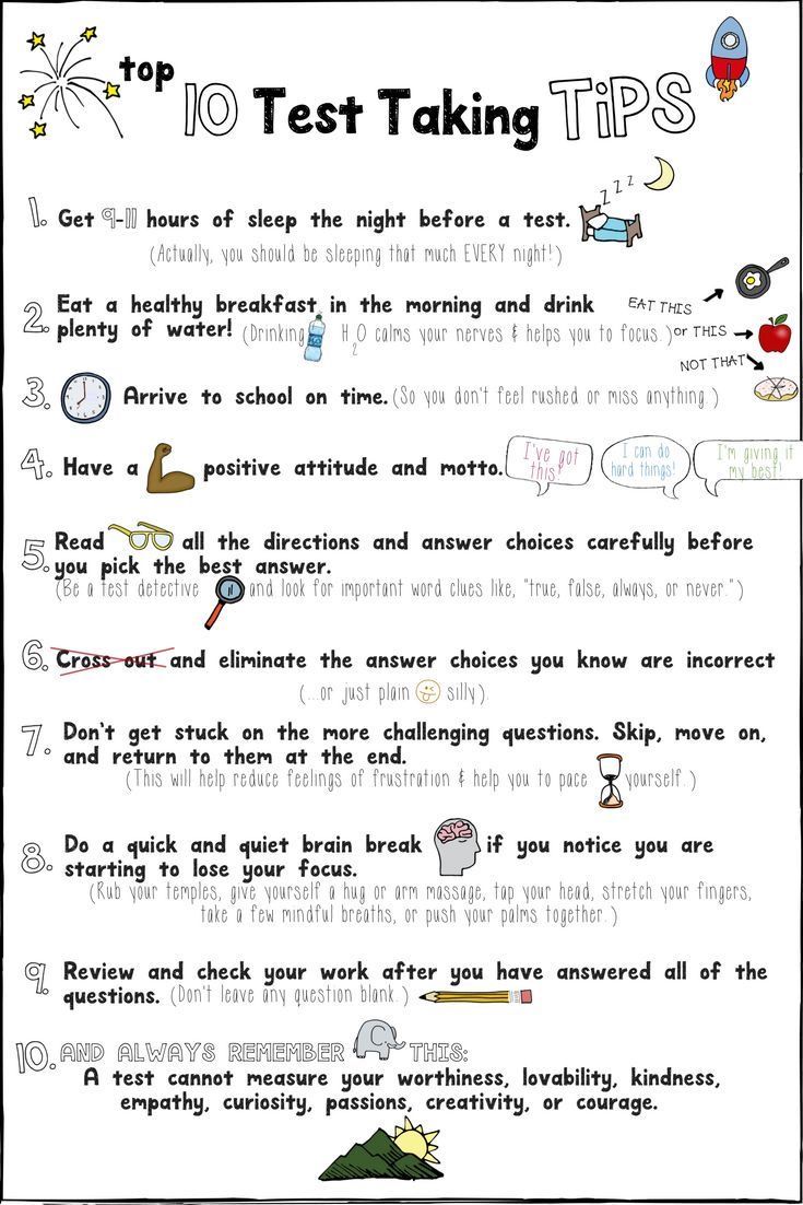 10 Test Taking Tips For Elementary Students