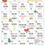 Christmas Countdown Calendar of Fun Family Activities