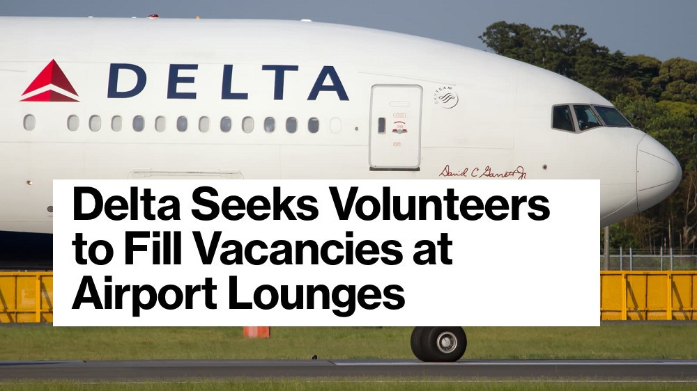 Delta seeks volunteers to fill vacancies at airport lounges