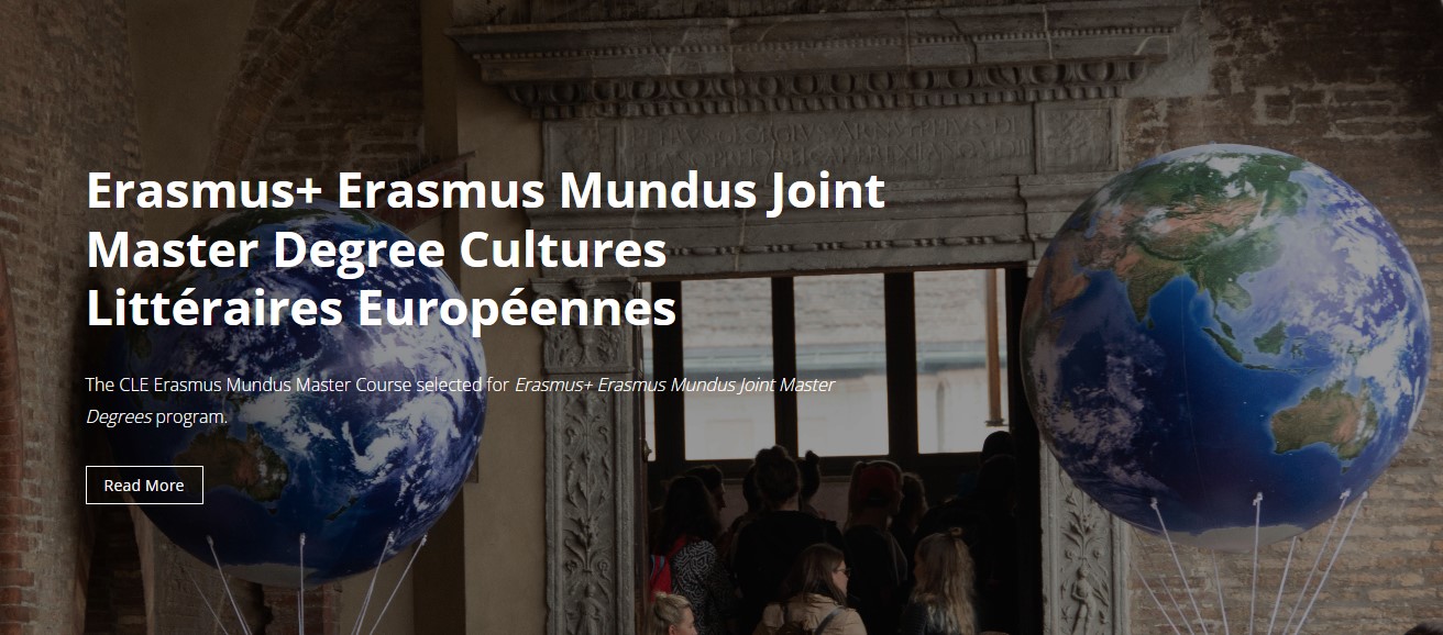 Erasmus Mundus Scholarship Master Course in European Literary Cultures 2022-2024