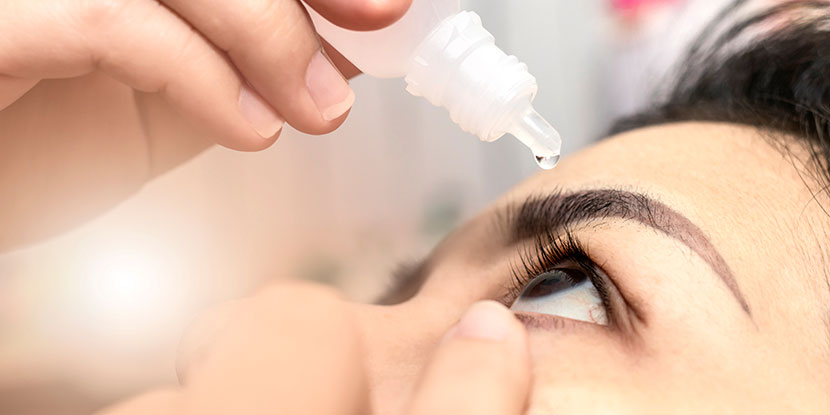 Eye Drop Instillation 