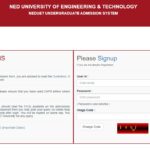 NED Online Admissions Portal for Undergraduate Programs 2023
