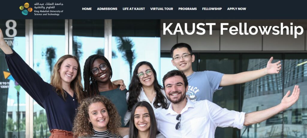 KAUST Fully Funded MS and PhD Fellowship